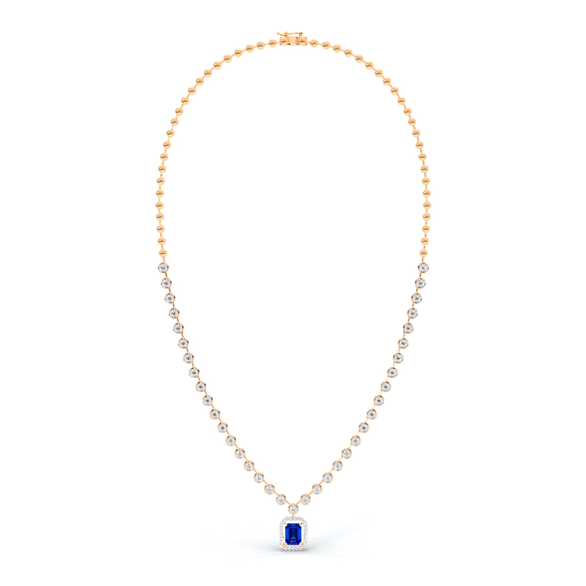 Gia Gemstone Necklace