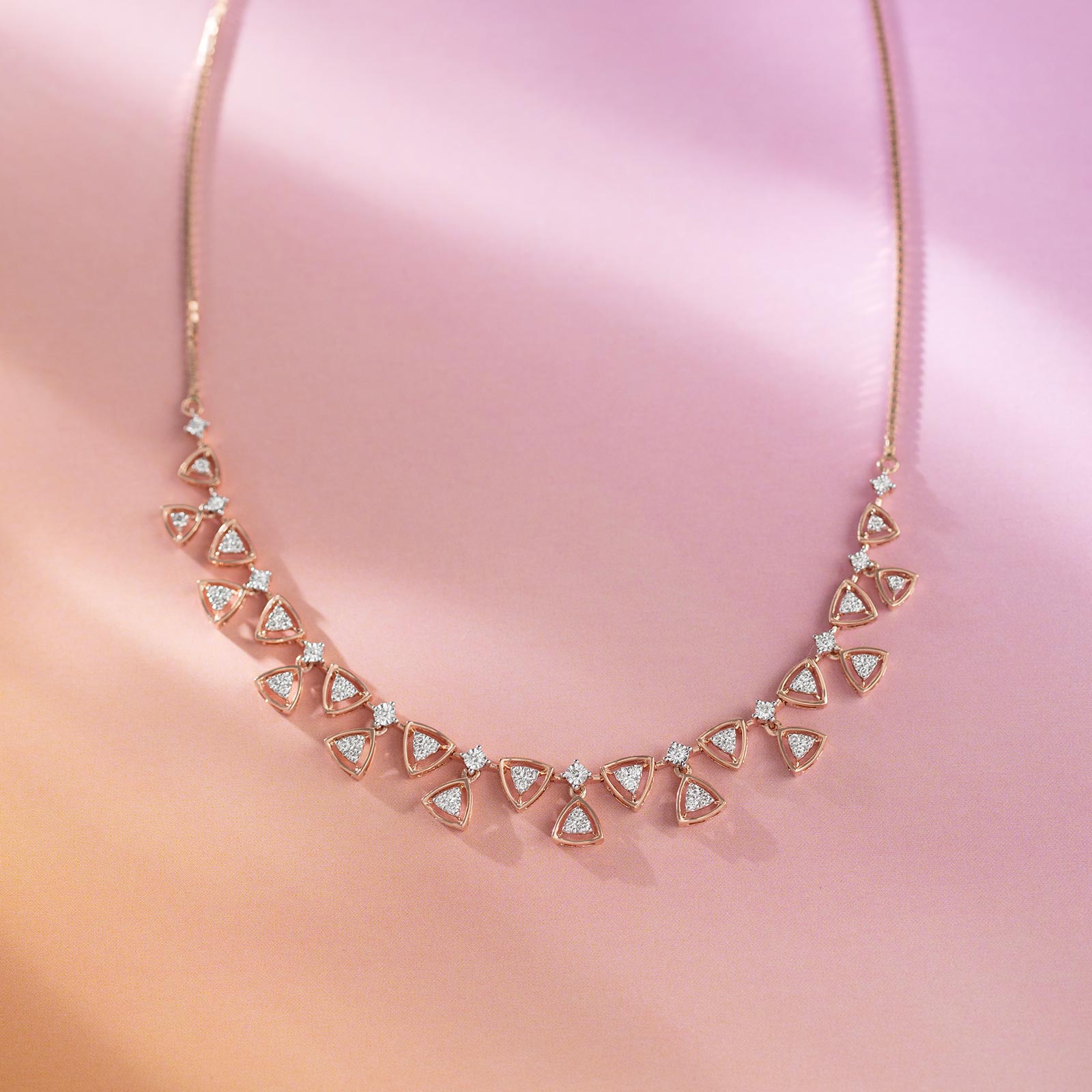 Aliyna Diamond Chokar Necklace