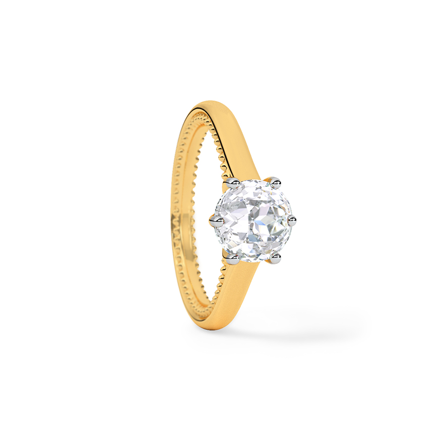Solitary Sparkle 73 Cuts Solitaire Ring